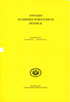 Mathematica Volumen 41 Fasciculus 1