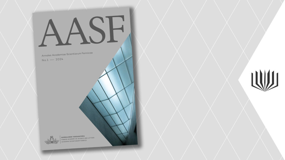 AASF 1/2024 out now - Tiedeakatemia