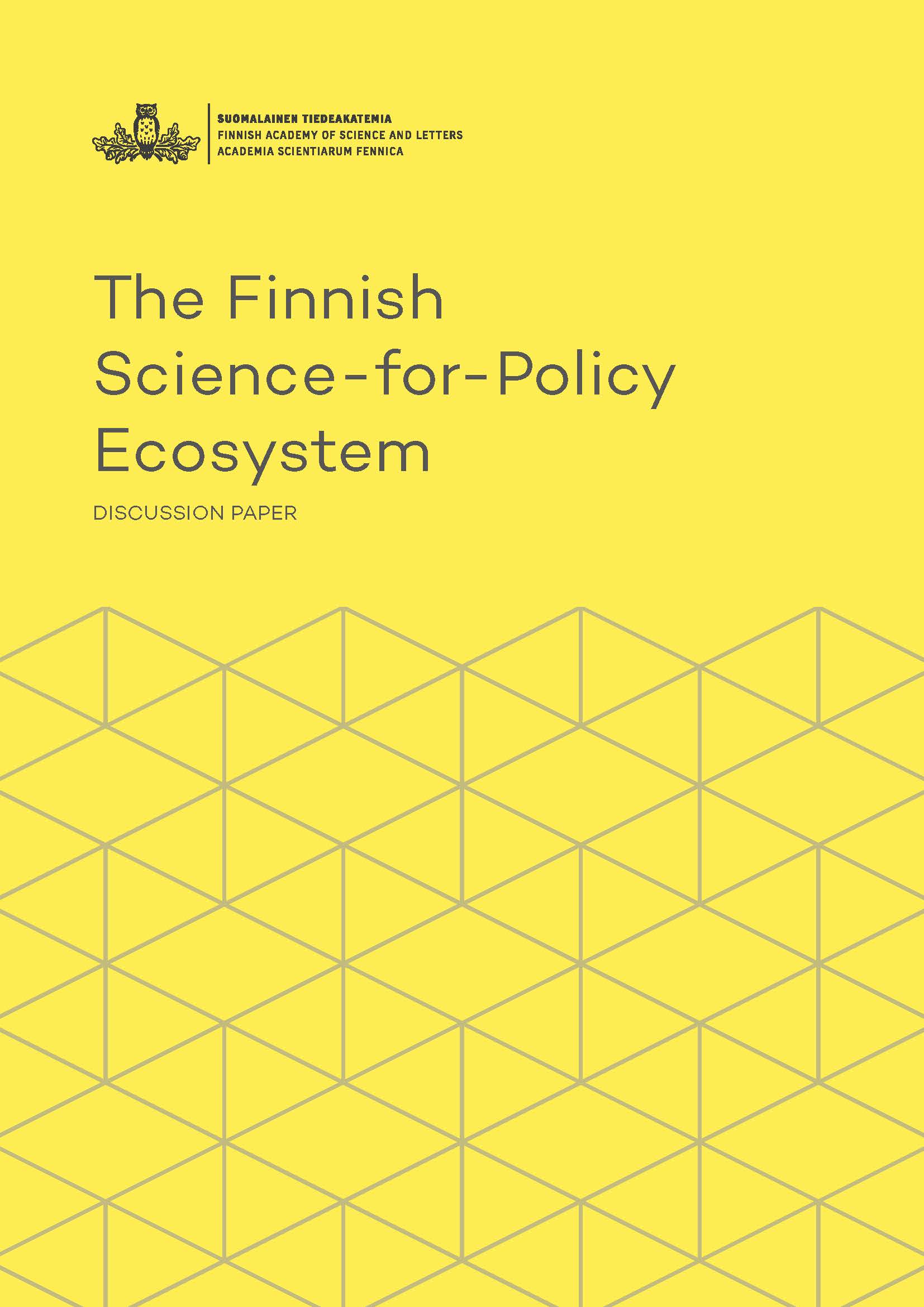 Finnish Science for Policy kansikuva