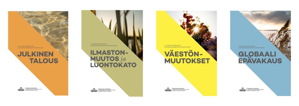 Tutkimusnäkökulmia kansliapäälliköiden pääviesteihin: julkaisujen kannet